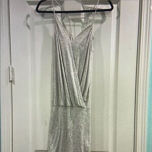 Elegant Gray Women's Dress